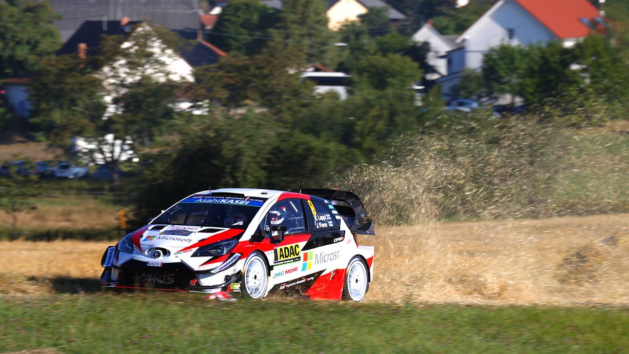 Tänak bei Rallye Deutschland vorn