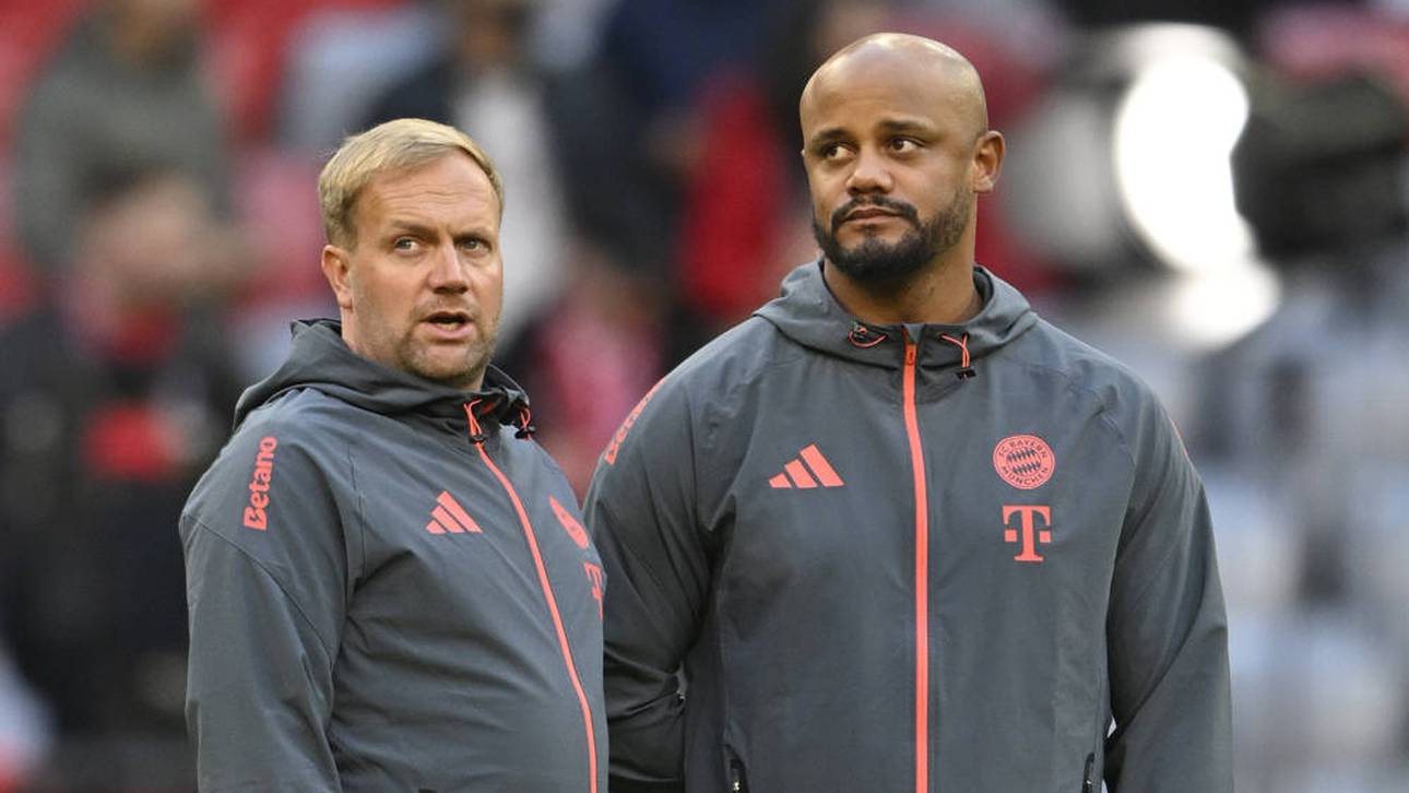 Aaron Danks (l.) und Vincent Kompany (r.)