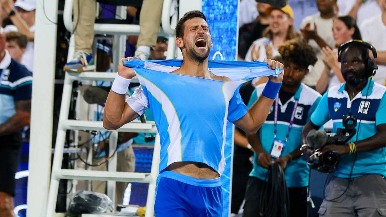 Djokovic siegt im Duell der Giganten