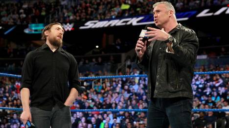 Shane McMahon (r.) sollte bei WWE WrestleMania 34 an der Seite von Daniel Bryan antreten