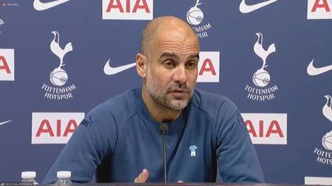 Nach dem Sieg gegen Manchester City übernimmt Tottenham vorläufig die Tabellenspitze in der Premier League. Pep Guardiola sieht die Spurs als ernsthaften Titelkandidaten.