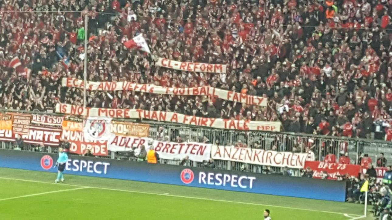 Bayern-Fans kritisieren CL-Reform