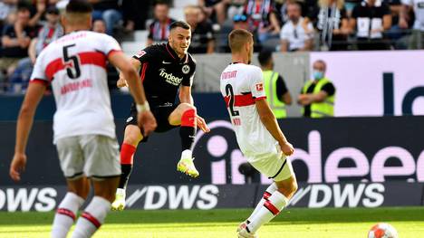 Filip Kostic brachte die Eintracht gegen Stuttgart in Front