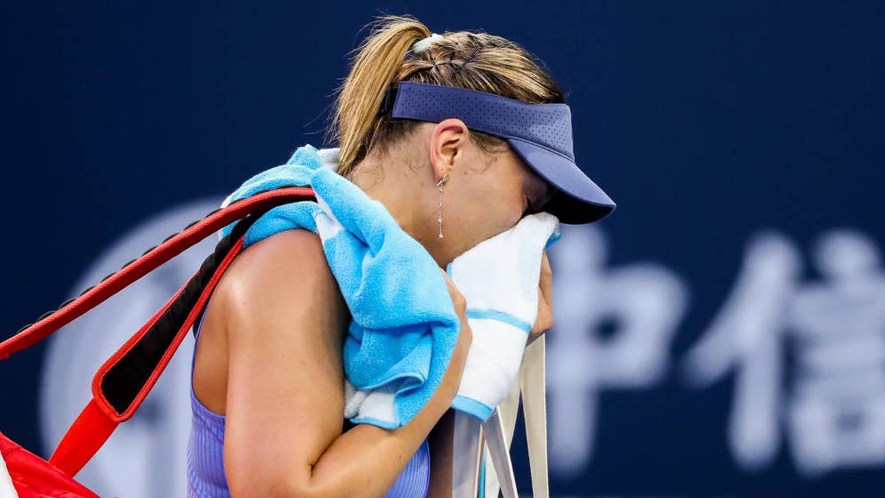 Bitteres Ende für Tennis-Star