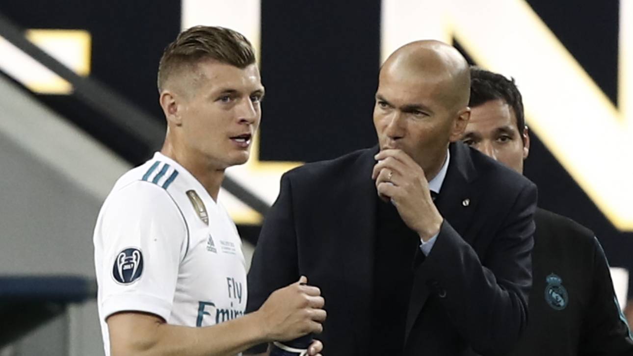 Zidane spricht über Kroos-Gerüchte