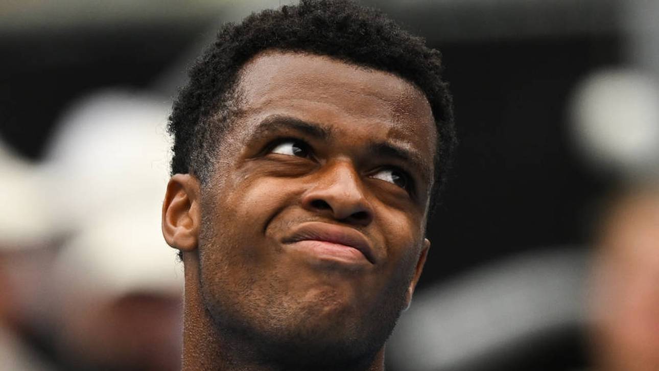 Tennis-Star mit bitterem Missgeschick