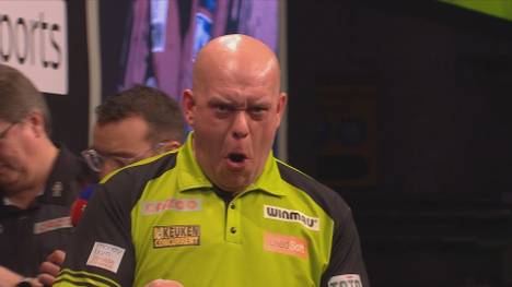 Michael van Gerwen gewinnt den 6. Spieltag der Premier League of Darts in Liverpool mit 6:4 gegen den amtierenden Weltmeister Michael Smith.