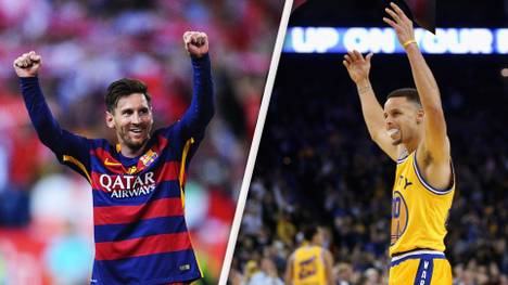 Lionel Messi und Stephen Curry schätzen sich beide sehr