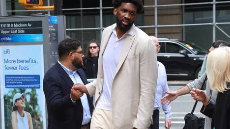 Gegen NBA-Superstar Joel Embiid läuft eine Untersuchung