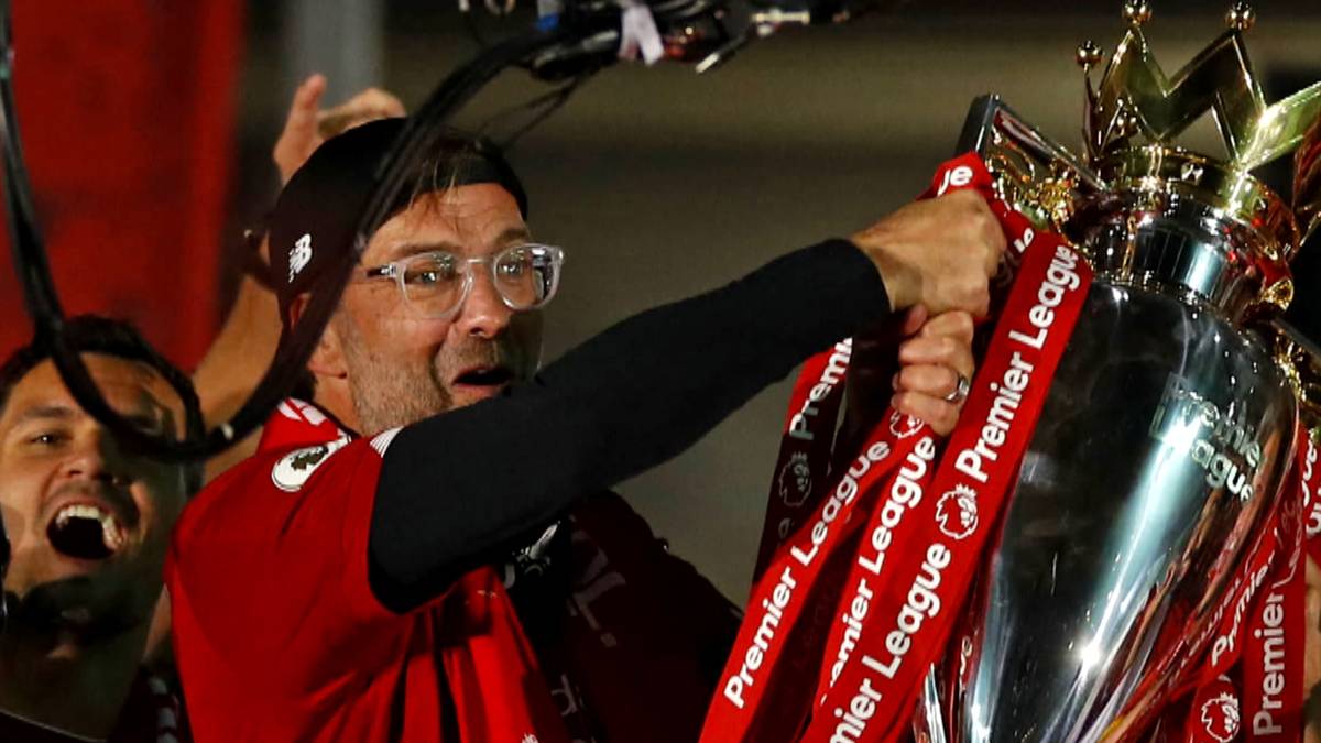 Jürgen Klopp vom FC Liverpool wurde in England zum Manager des Jahres gewählt