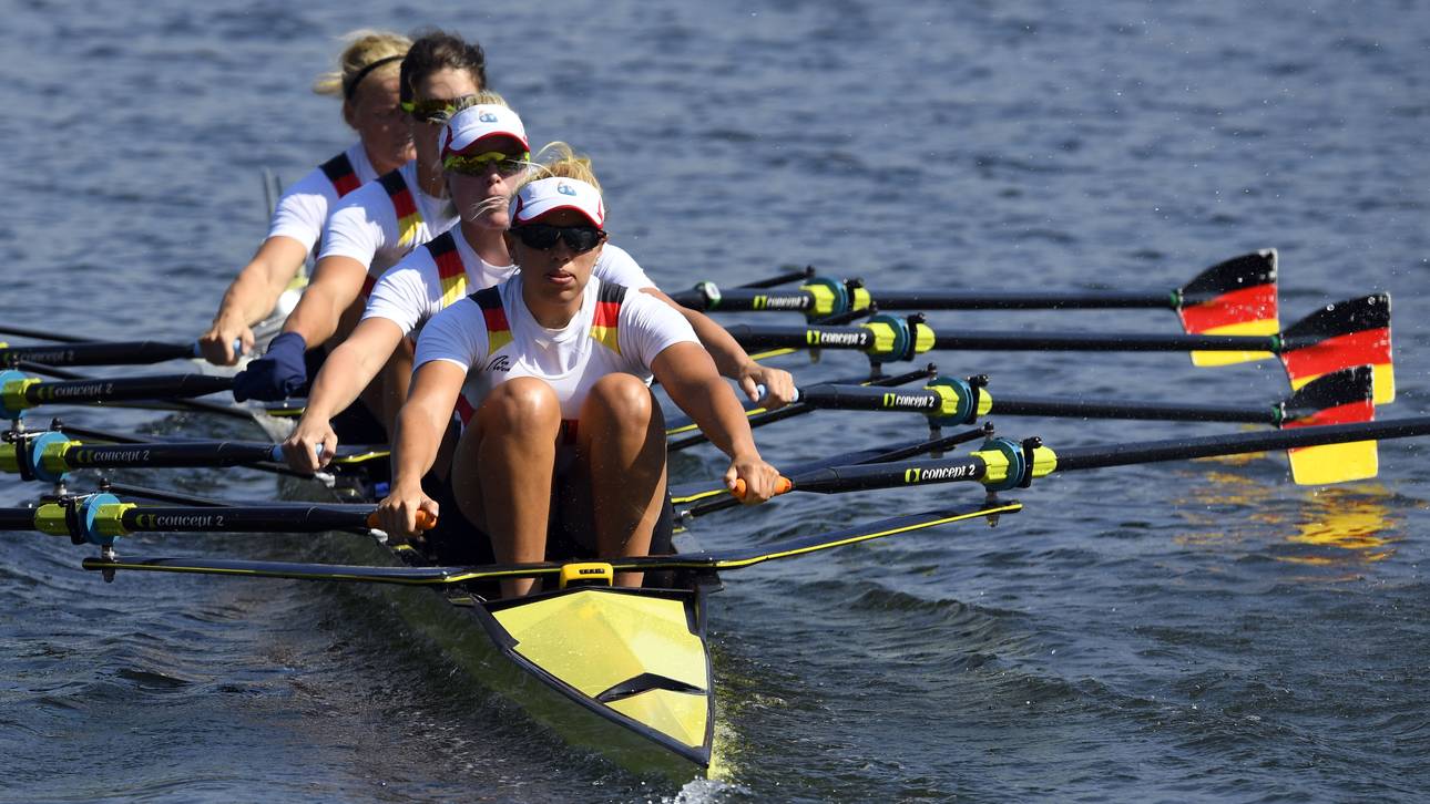 Gold für deutsche Ruder-Frauen