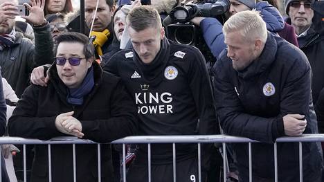 Jamie Vardy, Kasper Schmeichel und die anderen Leicester Stars zeigten sich seht emotional