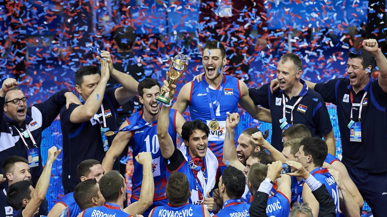 Volleyball: Serbien gewinnt World League
