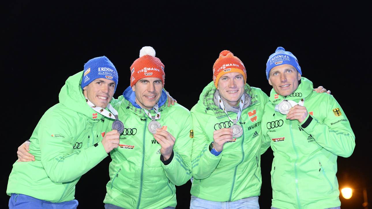 Biathleten: Fünf Medaillen WM-Ziel