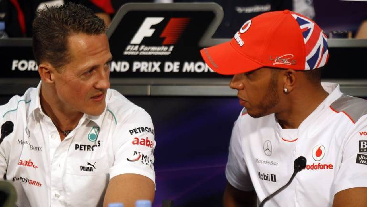 Hamilton mit Macht wie Schumacher