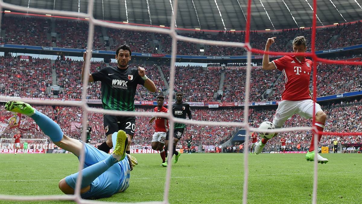 Den Schlusspunkt setzt dann Müller in der 80. Minute mit seinem zweiten Tor