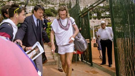 Björn Borgs Comeback ab 1991 endete ohne einen Sieg auf der ATP-Tour
