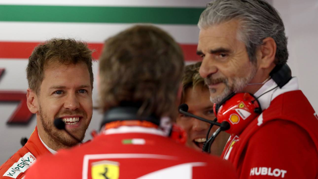 Vettel top dank Ferraris Trick