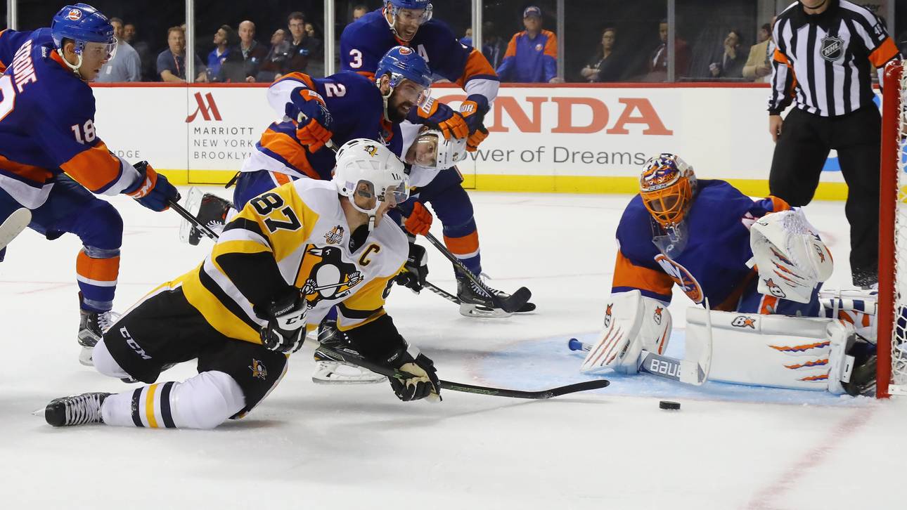 Crosby-Show bei Sieg der Penguins