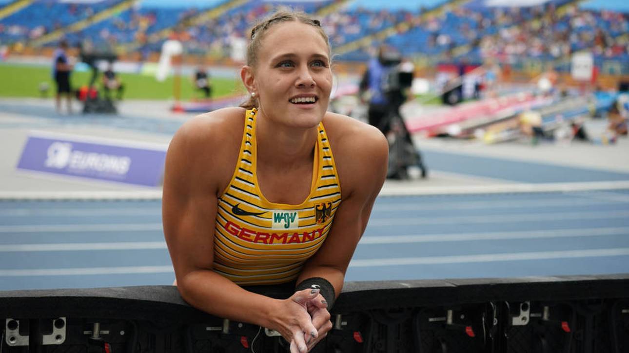 Sarah Vogel bei den European Team Championships im Juni