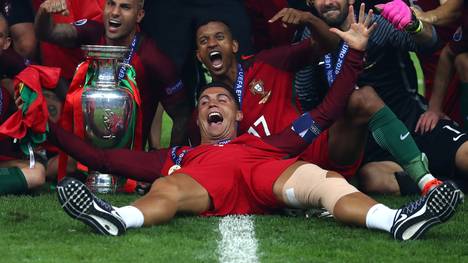 Cristiano Ronaldo gewann mit Portugal den EM-Titel