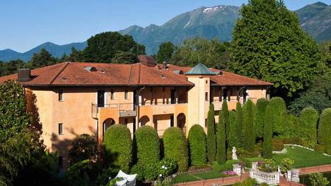 Das deutsche Team schlägt sein Trainingslager im Hotel Giardino Ascona auf