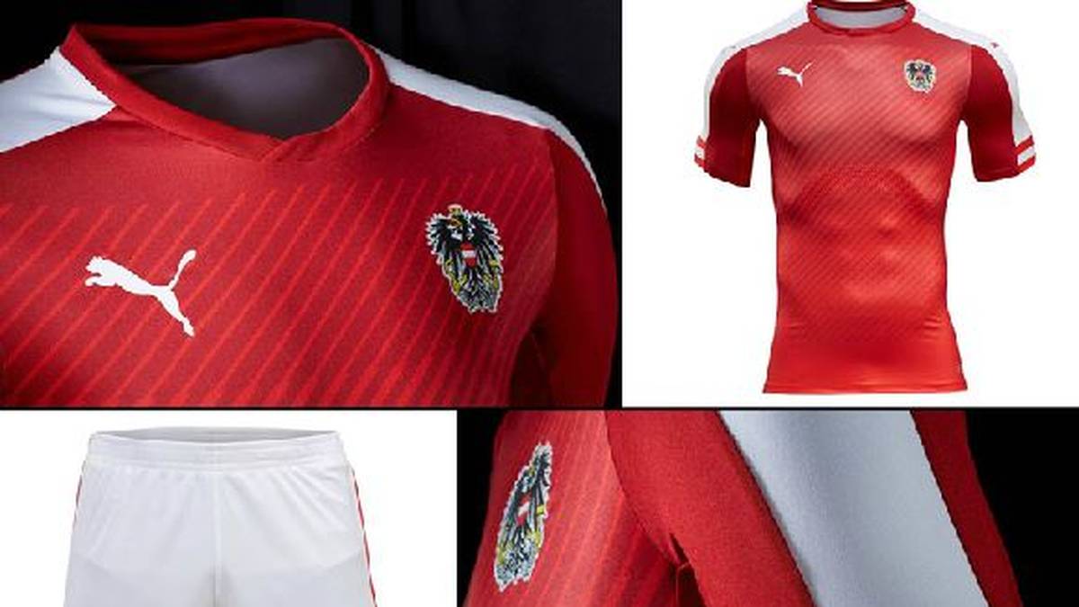 Und so sehen die Trikots im Detail aus. Auch hier sind - wenn auch nur mit der Lupe - kleine Diagonalstreifen in rot zu erkennen