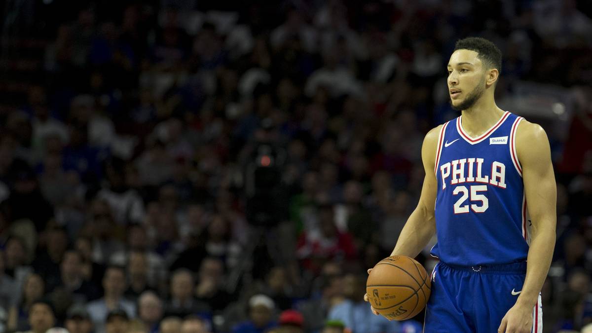 PLATZ 8: Ben Simmons, #25 der Philadelphia 76ers