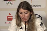 Luisa Geiselsöder äußerte ich im Rahmen einer Pressekonferenz zum Ausscheiden der deutschen Basketballerinnen und dazu, ob man damit gerechnet hätte, so weit zu kommen