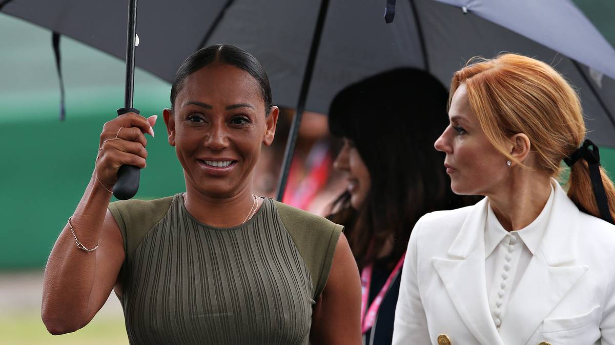 In Großbritannien lassen sich auch zwei Spice Girls blicken. Geri Horner ist als Ehefrau von Red-Bull-Teamchef Christian Horner sowieso ein regelmäßiger Gast - Mel B begleitet ihre ehemalige Bandkollegin