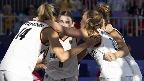 Team Deutschland gewann Gold im 3x3 Basketball