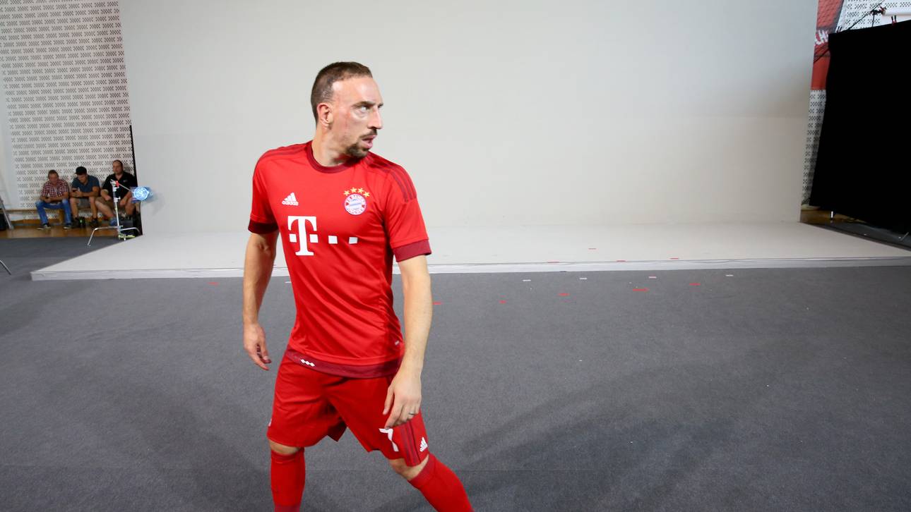 Ribery kommt auf Hightech-Gerät voran
