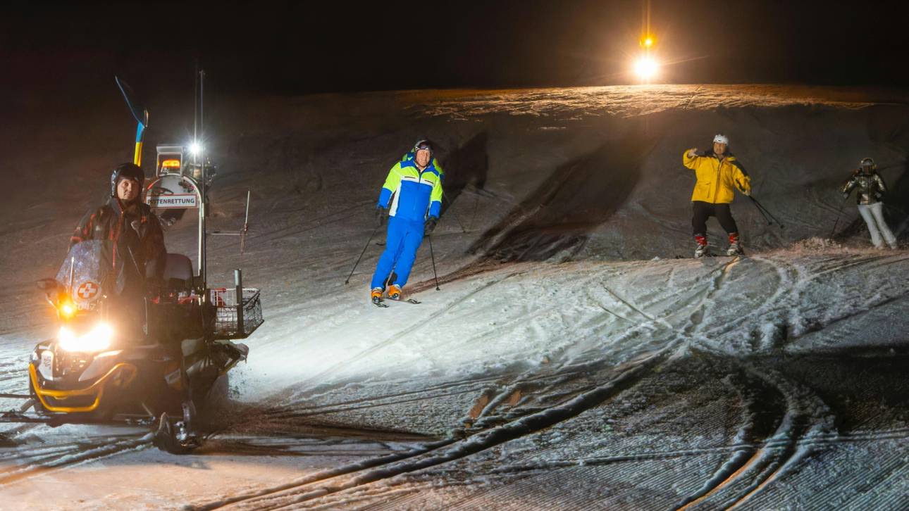 Extremskifahrer mit neuem Rekord