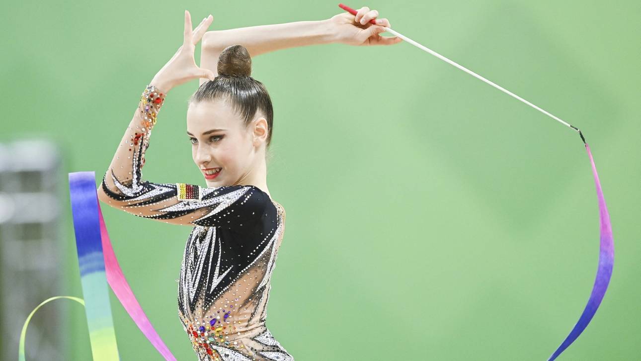 Gymnastik-WM: Varfolomeev mit Reifen und Ball im Finale