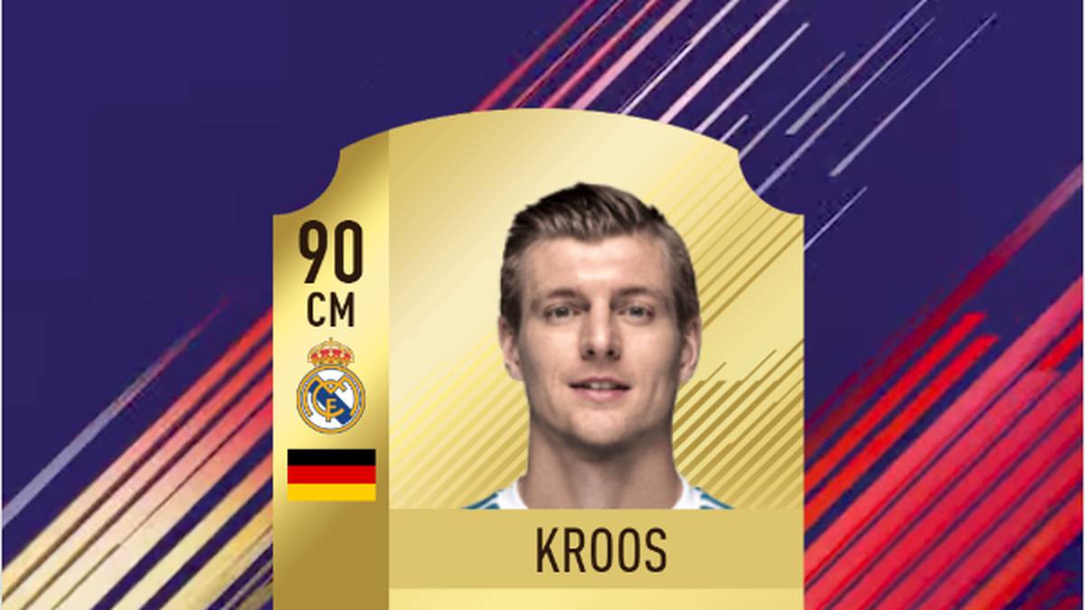 Toni Kroos (Real Madrid): Von Berufs wegen ein Königlicher. Bei Real Madrid. In FIFA 18. Und auch in Löws WM-Kader