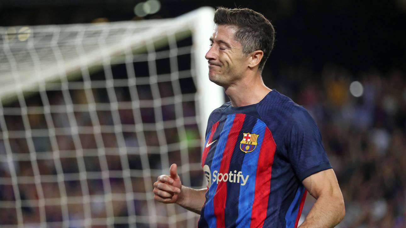 Barca nach Lewy-Debüt „enttäuscht“