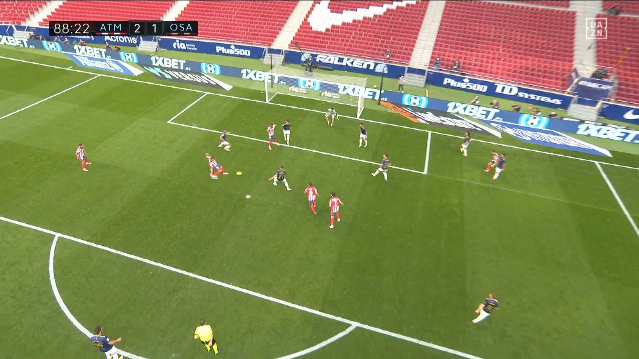 Atletico Madrid - CA Osasuna (2:1): Tore und Highlights im Video | La Liga