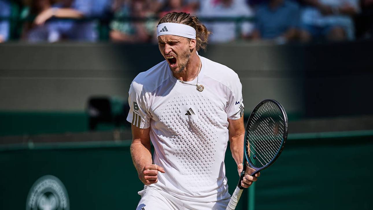 Zverev erstmals im Wimbledon-Finale