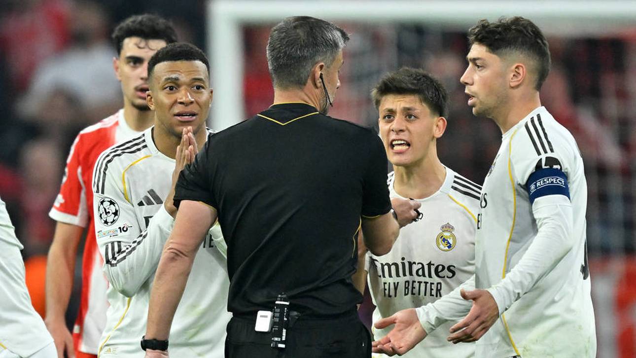 Schiedsrichter Slavko Vincic geriet mit seiner Entscheidung in den Fokus von Real Madrid