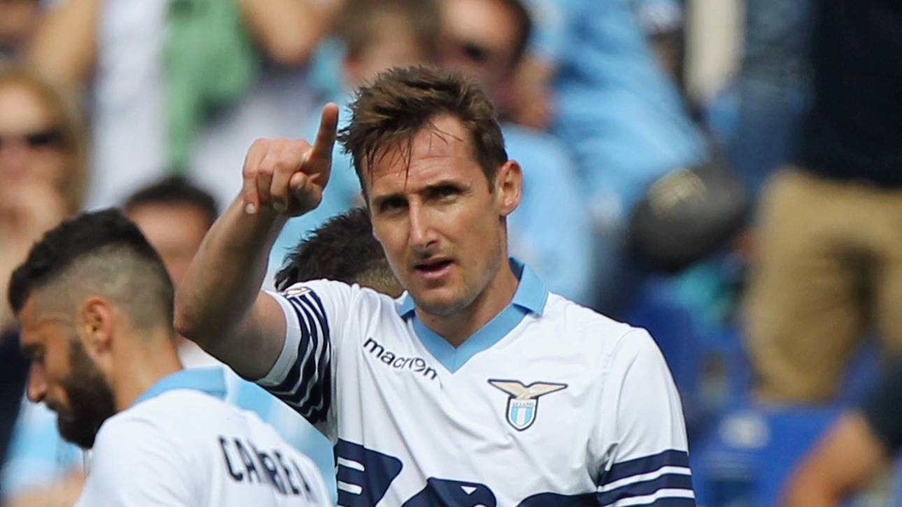 Klose trifft mit Lazio auf Podolski