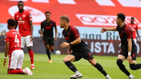 Florian Niederlechner beendete gegen Mainz seine Torflaute