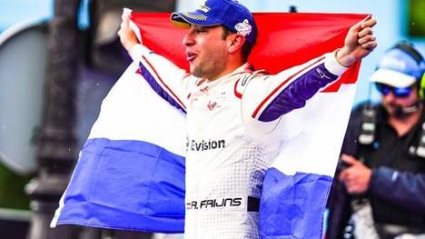 Sternstunde: Robin Frijns siegte bei einem der schwierigsten Formel-E-Rennen bisher
