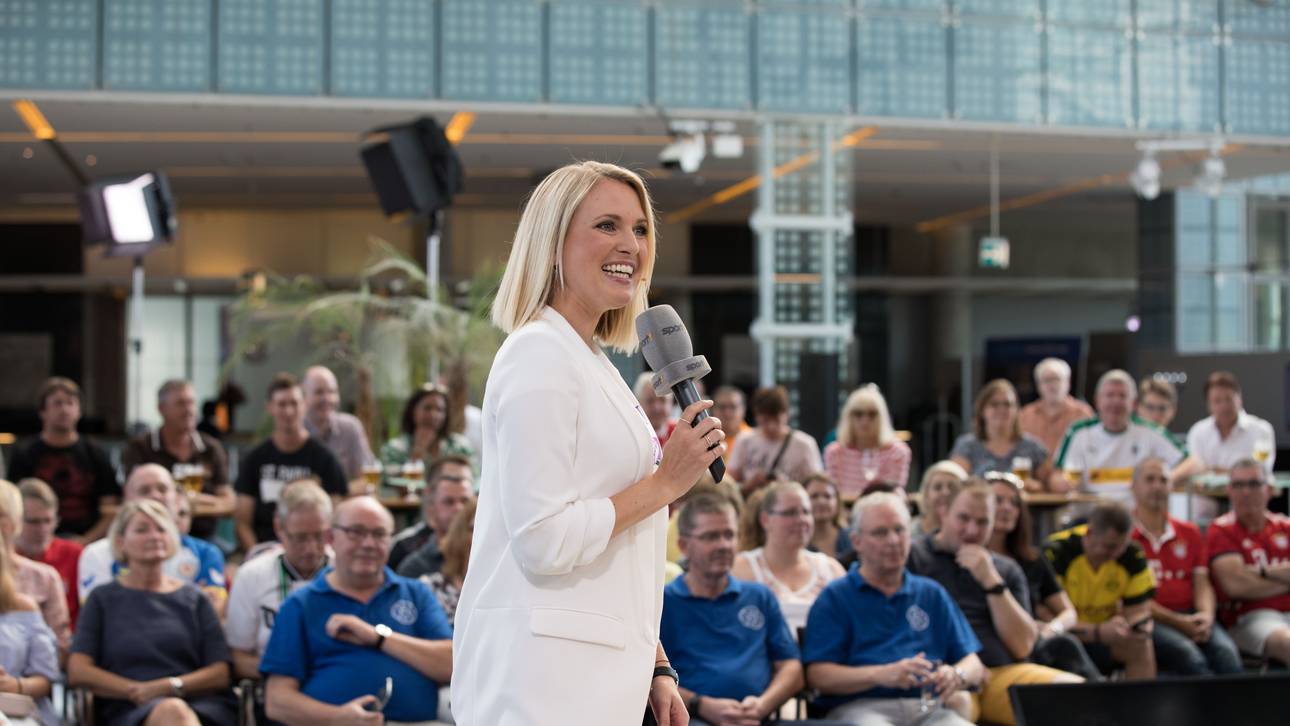 Ruth Hofmann ist bei ihren TV-Auftritten stets bester Laune