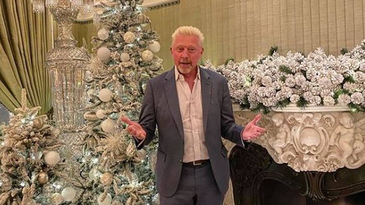 Auch Tennis-Ikone Boris Becker wünscht allen ein frohes Weihnachtsfest - und genießt die Tage, bevor es für ihn in ein paar Wochen wieder nach Australien zum ersten Grand Slam des Jahres geht