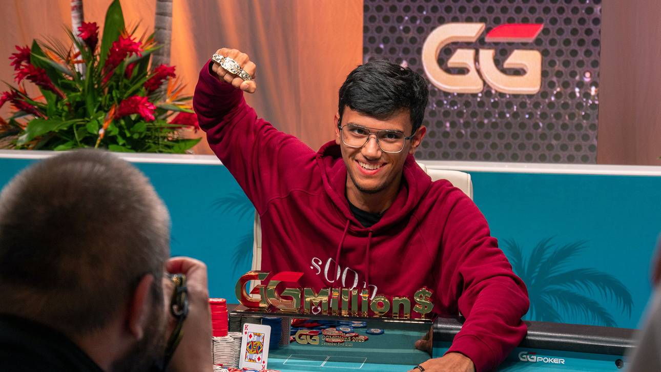 Samuel Muller mit dem WSOP Bracelet