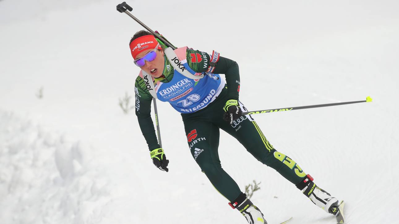 Dahlmeier verpasst Podest knapp