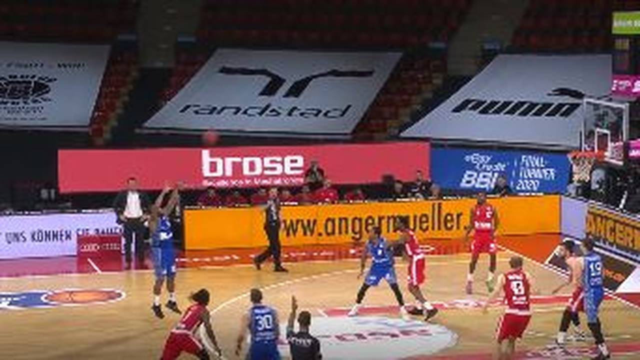 BBL Finalturnier: Brose Bamberg - Fraport Skyliners (99:83): Highlights