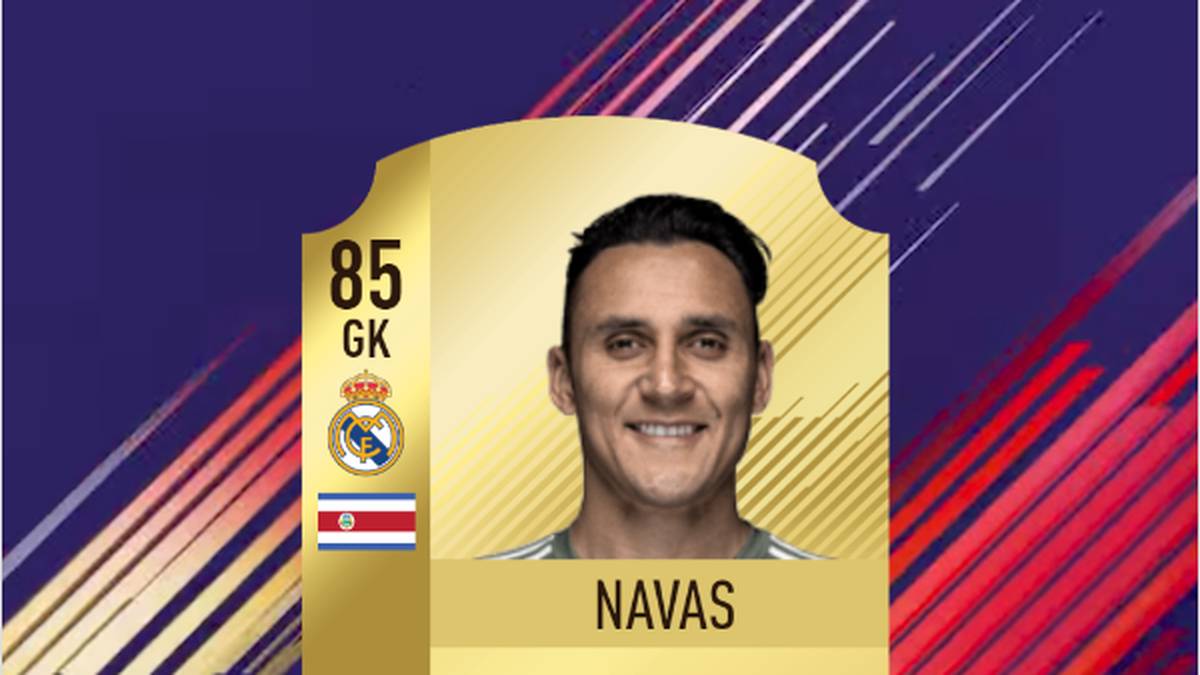 In FIFA 18 besitzt Kaylor Navas einen Gesamtwert von 85 Punkten