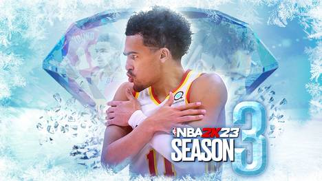 Icy Trae Young heizt den Spieler:innen für die dritte NBA 2K23-Season ordentlich ein