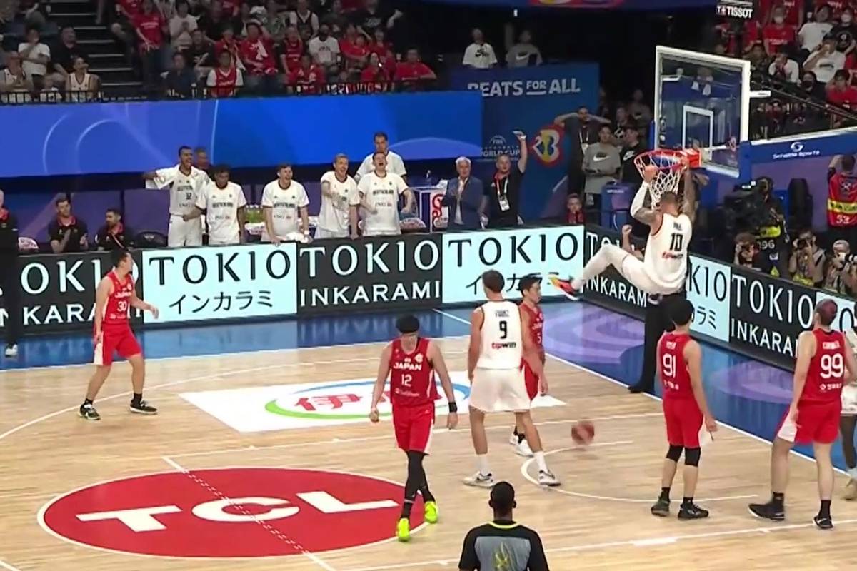 Alley-oop und Monster-Block! Deutschland zaubert zum WM-Start